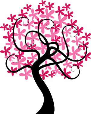 güzel dizayn uzun ağaçlar