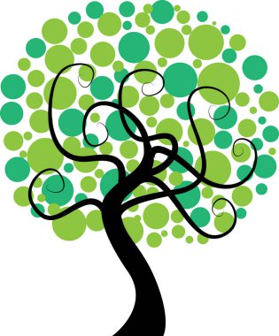 güzel dizayn uzun ağaçlar