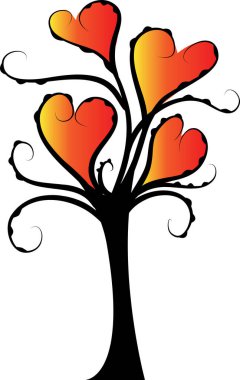 güzel dizayn uzun ağaçlar