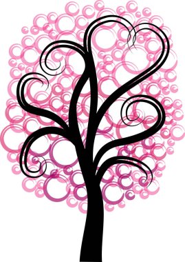 güzel dizayn uzun ağaçlar