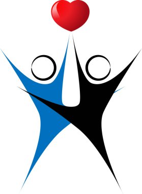 beyaz arkaplanda izole edilmiş logo çizimi