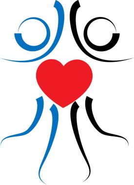 beyaz arkaplanda izole edilmiş logo çizimi