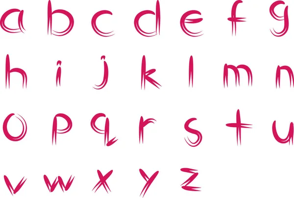 Букви Векторні Ілюстрації Фону — стоковий вектор