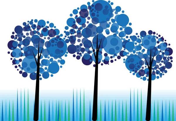 güzel dizayn uzun ağaçlar