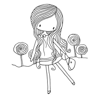 çocuklar arkaplan vektör illüstrasyonu 