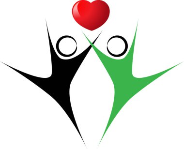 beyaz arkaplanda izole edilmiş logo çizimi