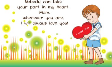 çocuklar çizgi film web vektör resimleme arka planı