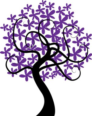 güzel dizayn uzun ağaçlar