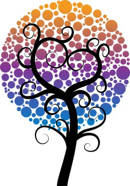 güzel dizayn uzun ağaçlar