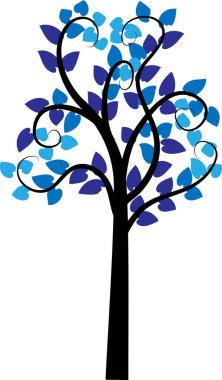 güzel dizayn uzun ağaçlar