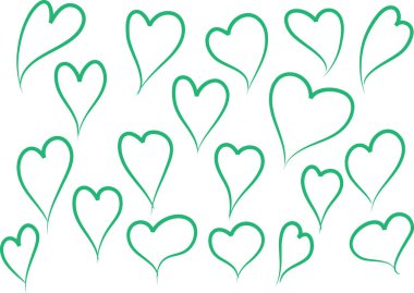 kupa vektör illüstrasyonlu aşk arkaplanı