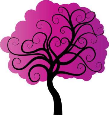 güzel dizayn uzun ağaçlar