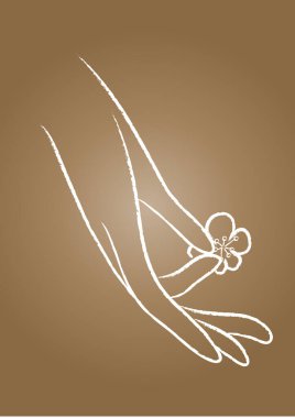 çiçek web vektör resimleme arkaplanı