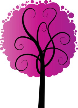 güzel dizayn uzun ağaçlar