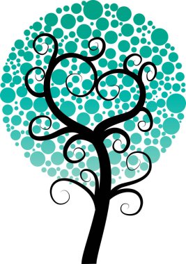 güzel dizayn uzun ağaçlar