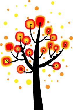 güzel dizayn uzun ağaçlar