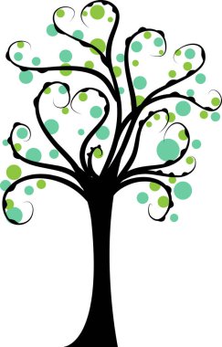 güzel dizayn uzun ağaçlar