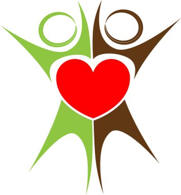 beyaz arkaplanda izole edilmiş logo çizimi