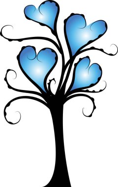 güzel dizayn uzun ağaçlar