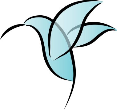 beyaz arkaplanda izole edilmiş logo çizimi