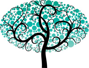 güzel dizayn uzun ağaçlar