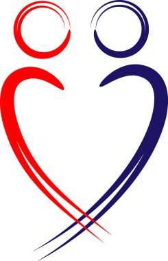 beyaz arkaplanda izole edilmiş logo çizimi