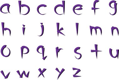 harf vektör illüstrasyon arka planı