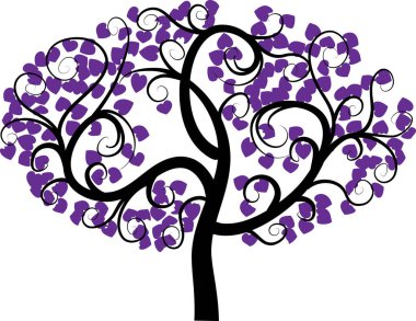 güzel dizayn uzun ağaçlar