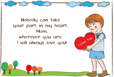 çocuklar çizgi film web vektör resimleme arka planı