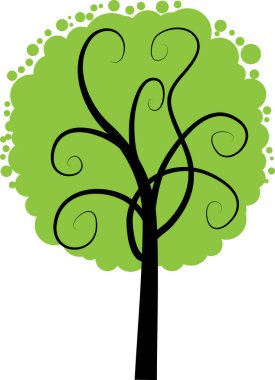 güzel dizayn uzun ağaçlar