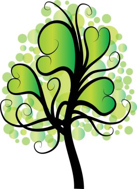 güzel dizayn uzun ağaçlar