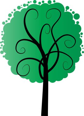 güzel dizayn uzun ağaçlar