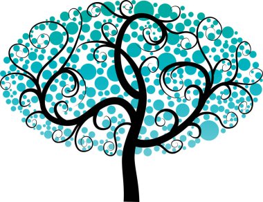 güzel dizayn uzun ağaçlar