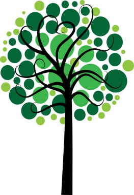 güzel dizayn uzun ağaçlar