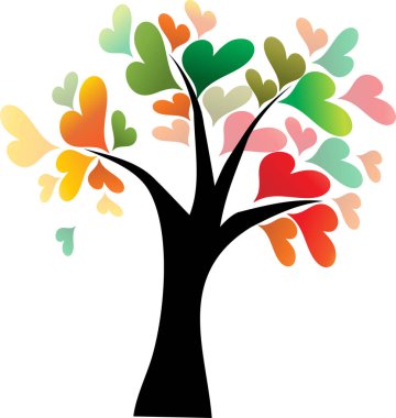 güzel dizayn uzun ağaçlar