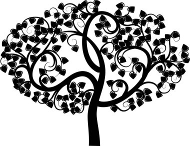 güzel dizayn uzun ağaçlar