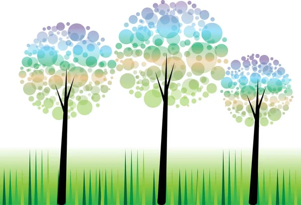 güzel dizayn uzun ağaçlar