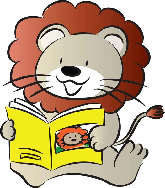 aslan vektör illüstrasyon sembolü