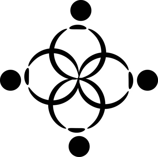 Rysunek Kreskówki Logo Izolowane Białym Tle — Wektor stockowy