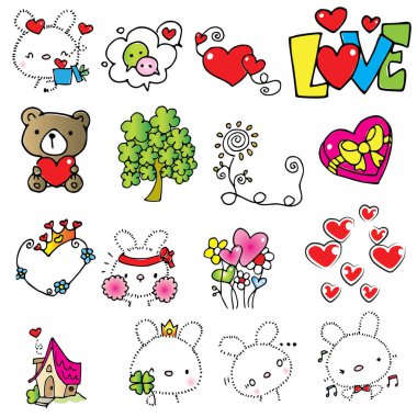 Tavşan vektör çizimi sembolü 