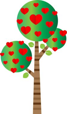 güzel dizayn uzun ağaçlar