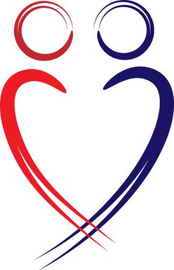 beyaz arkaplanda izole edilmiş logo çizimi