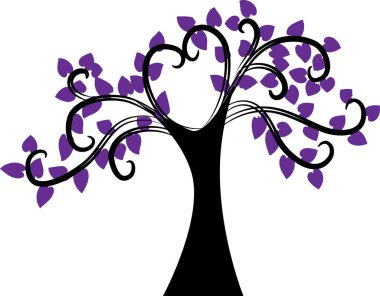 güzel dizayn uzun ağaçlar