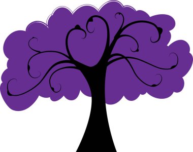 güzel dizayn uzun ağaçlar