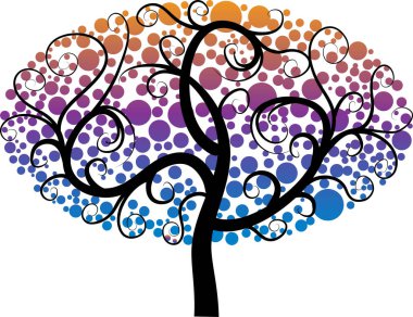 güzel dizayn uzun ağaçlar