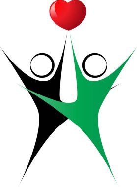 beyaz arkaplanda izole edilmiş logo çizimi