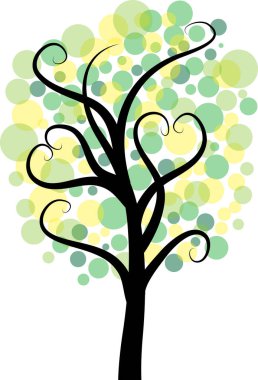 güzel dizayn uzun ağaçlar