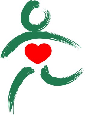 kupa vektör illüstrasyonlu aşk arkaplanı