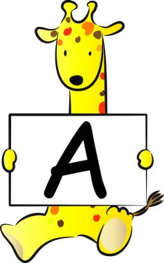 Kaligrafik tasarım elementleri ve hayvanlarla sayfa dekorasyonu