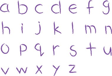 harf vektör illüstrasyon arka planı